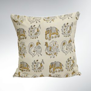Housse de coussin Coton – 40×40 Élan & Plume