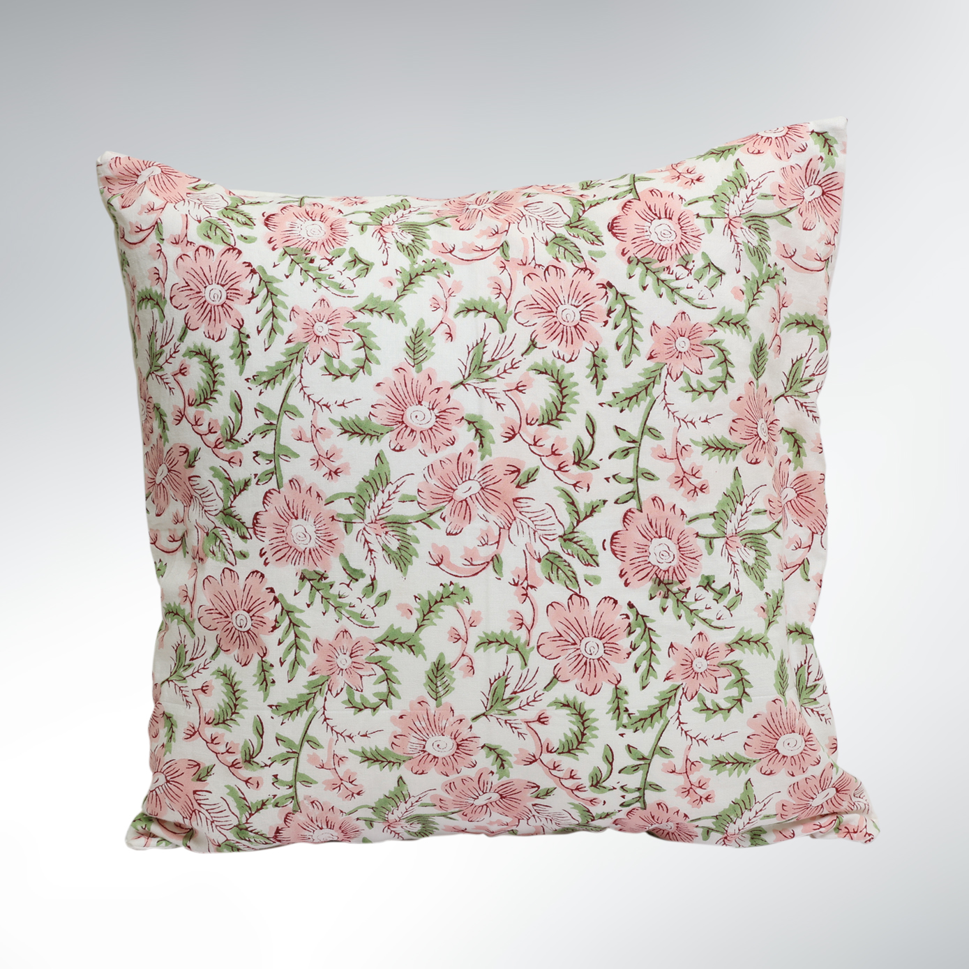 Housse de coussin Coton – 45×45 Rose Sauvage