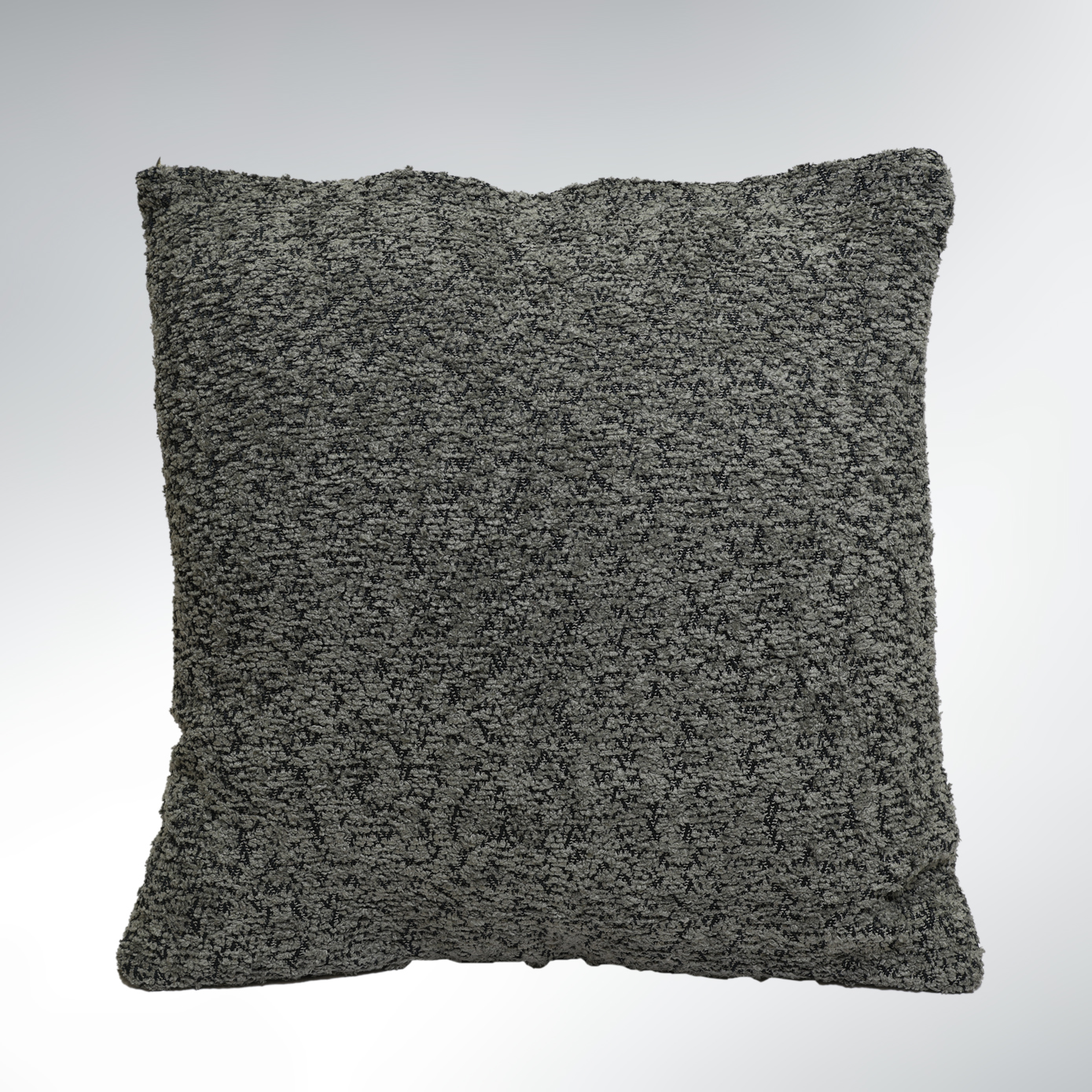 Housse de coussin Bouclé – 40×40 Douceur Vert Automn