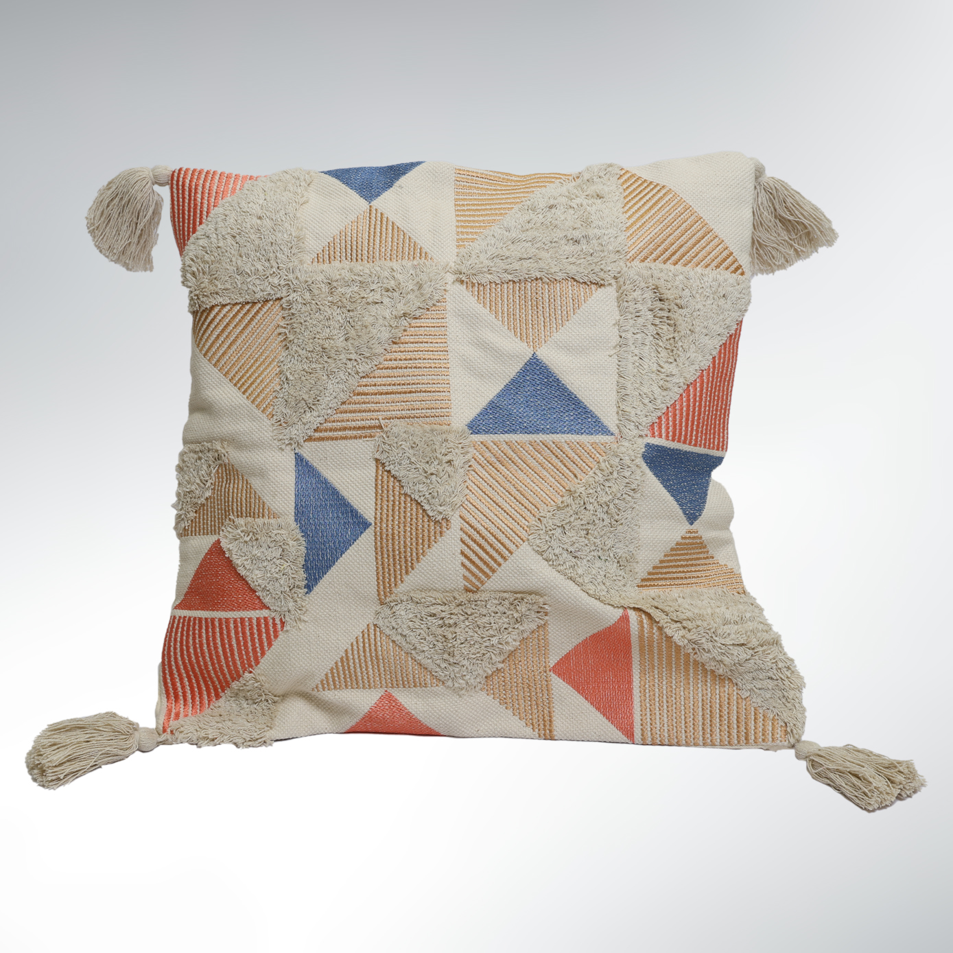 Housse de coussin Coton – 40×40 Douceur Abstrait