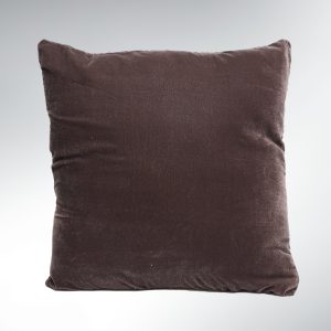 Housse de coussin  Coton – 40×40 Velours Moka