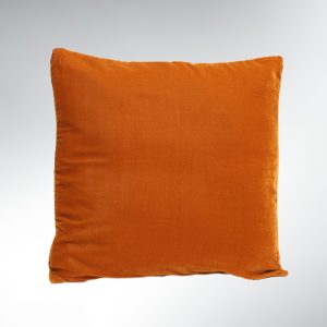 Housse de coussin  Coton – 40×40 Velours Terra Cotta