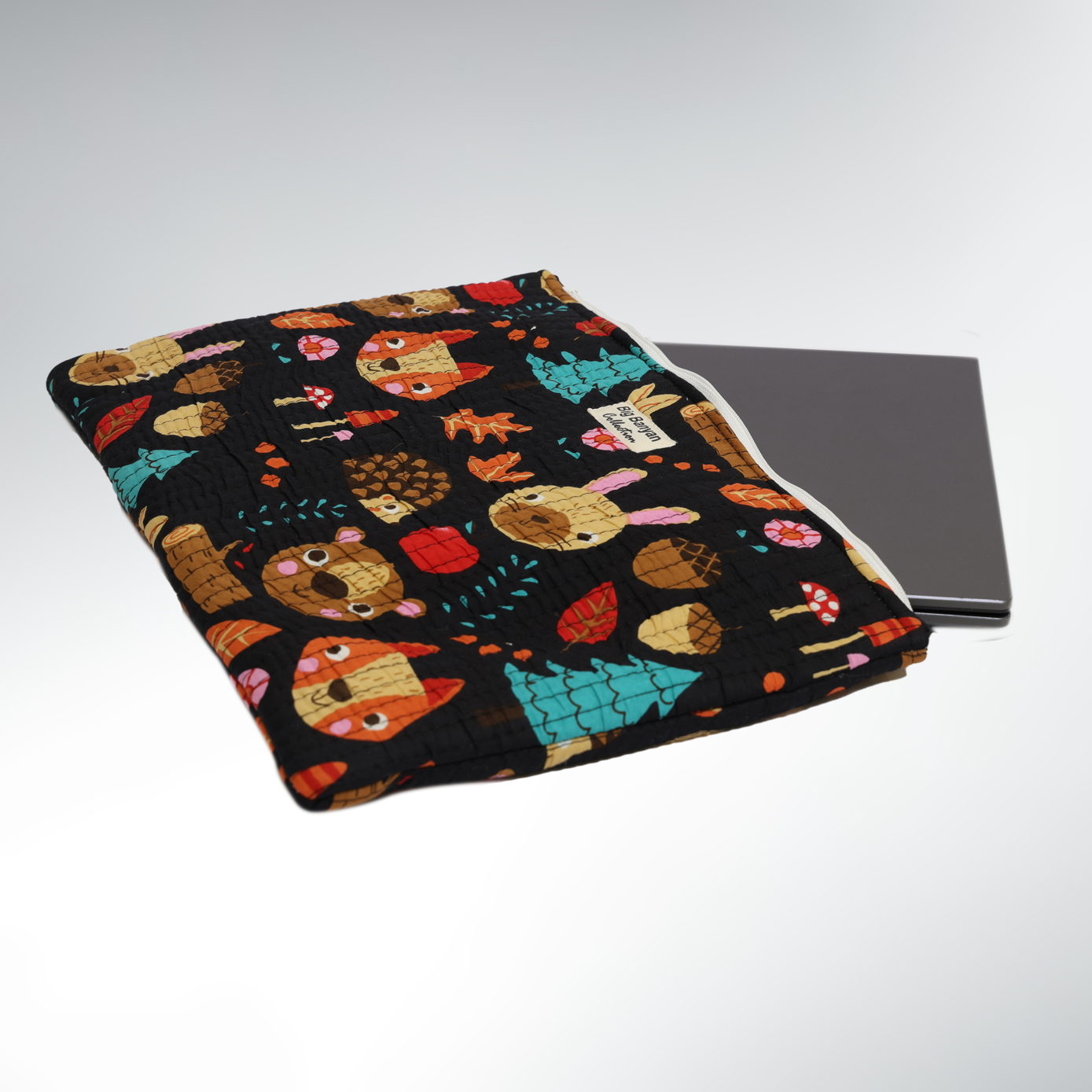 Miti Pochette Kids Coton – S/M/L/Set Animals IndiVibe Sleeve