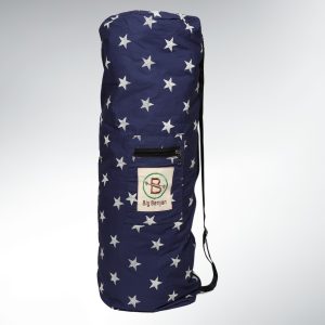 Grand Sac Tapis Yoga Coton –  Nomad Yoga Bag Stars