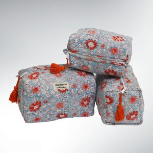 Miti Trousse à Fleurs Coton – S/M/L/Set Red IndiVibe Organizer