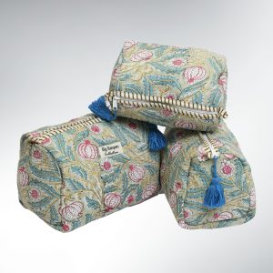 Miti Trousse à Fleurs Coton – S/M/L/Set Blue IndiVibe Organizer