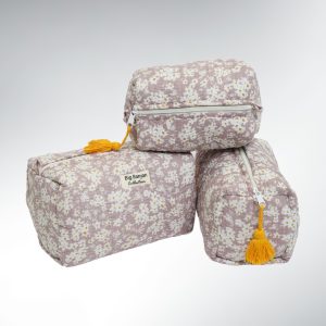 Miti Trousse à Fleurs Coton – S/M/L/Set Malva IndiVibe Organizer